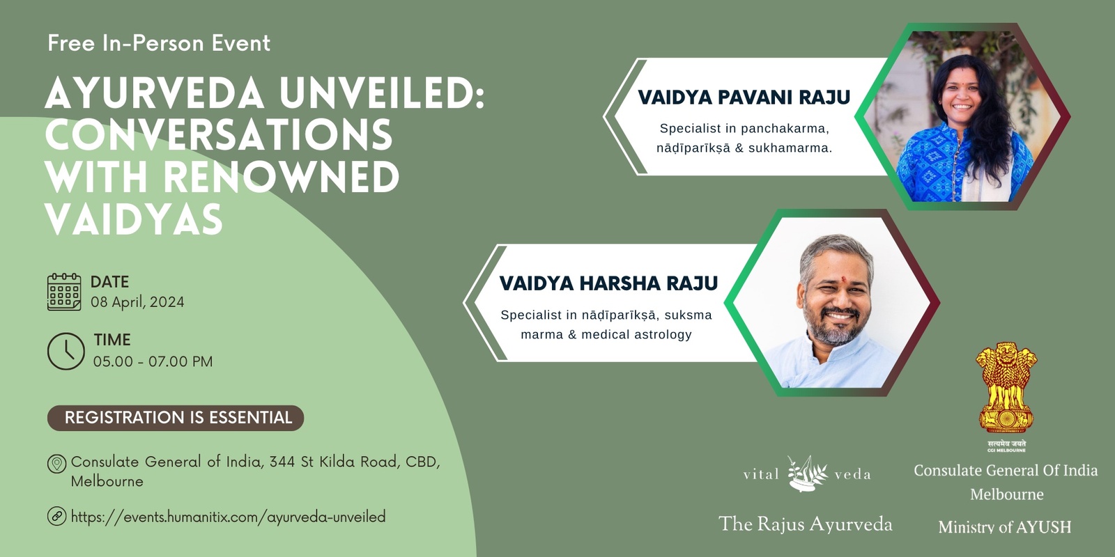 Banner image for Ayurveda Unveiled: Conversations with Renowned Vaidyas