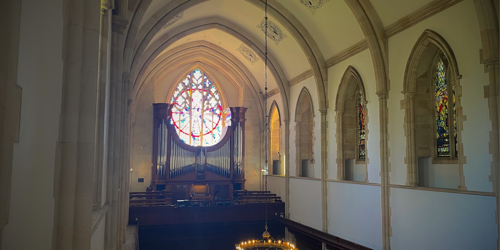 Organ Society of Western Australia's banner