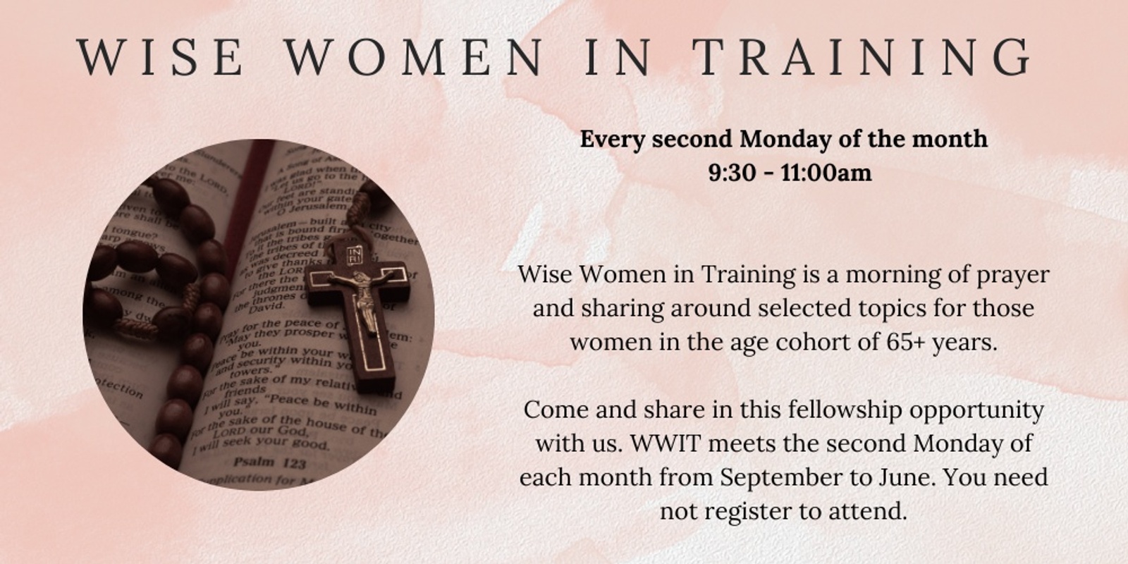 Banner image for Wise Women In Training