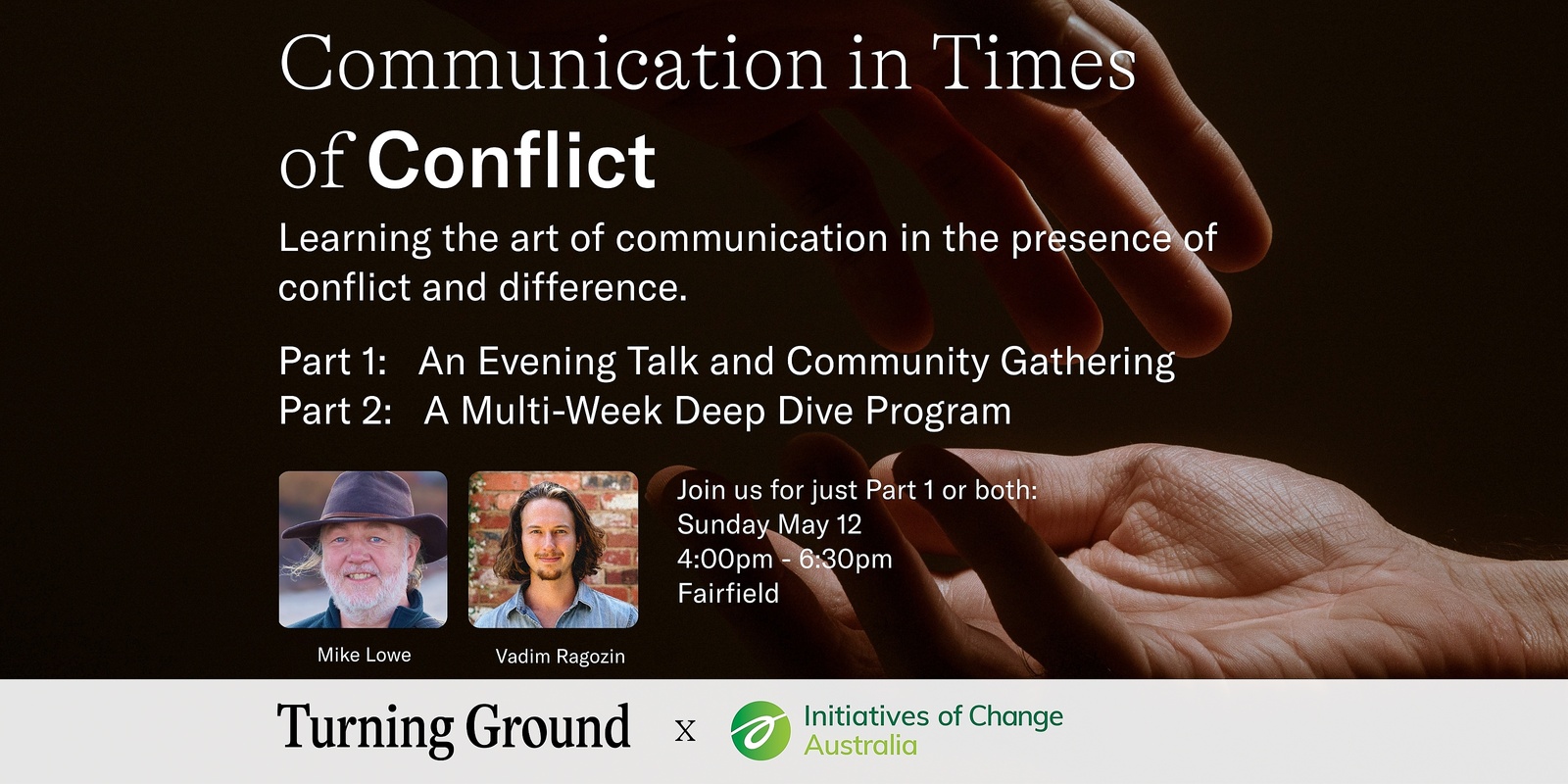 Banner image for Communication in Times of Conflict 