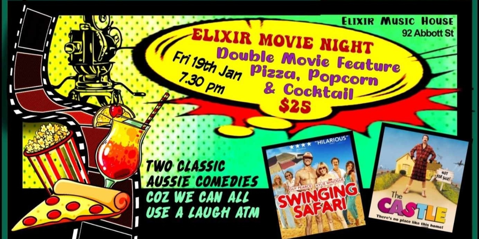 Banner image for Movie Night - Double Auzzie Feature