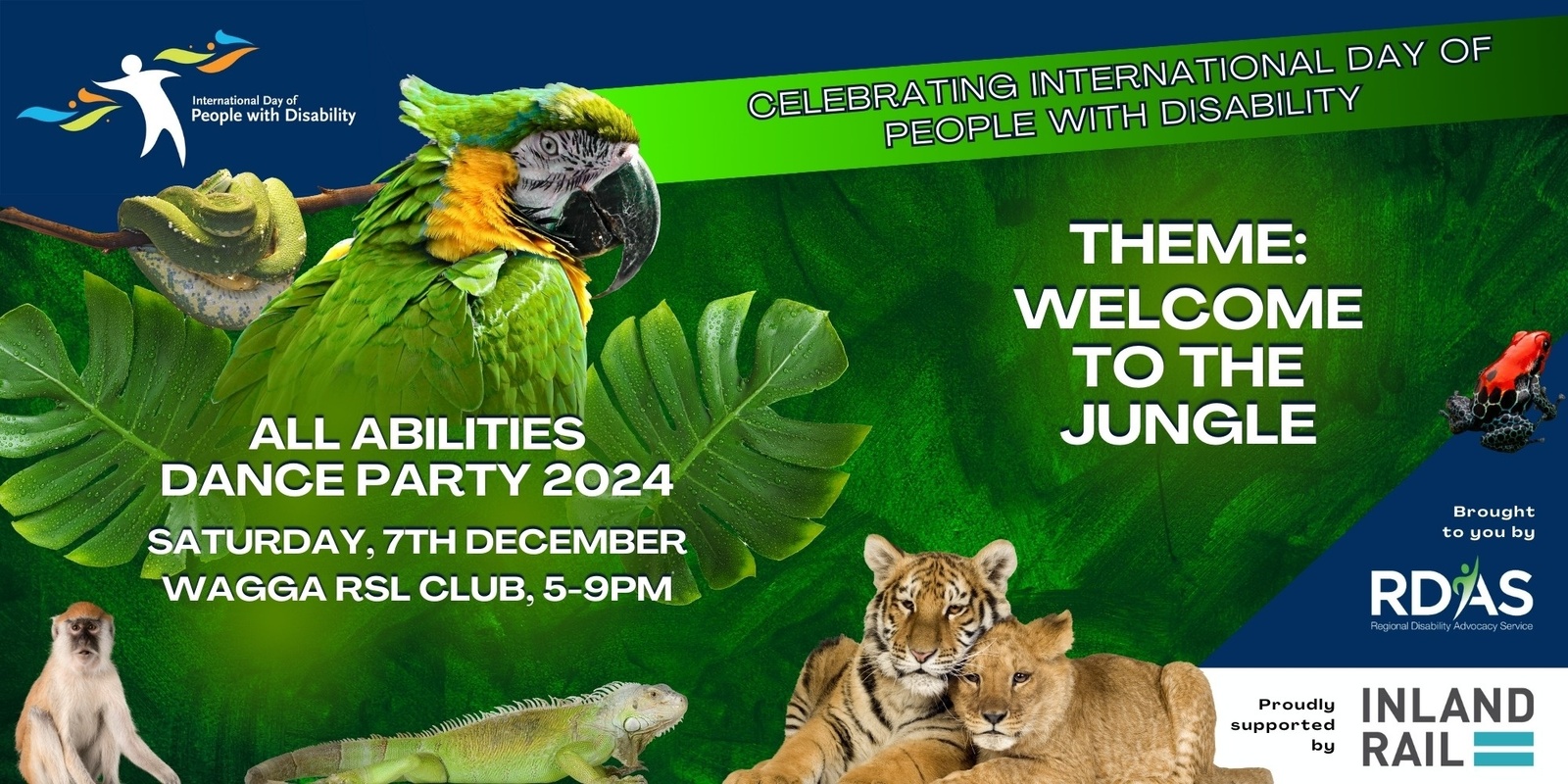 Banner image for 2024 Wagga Wagga All Abilities Dance Party