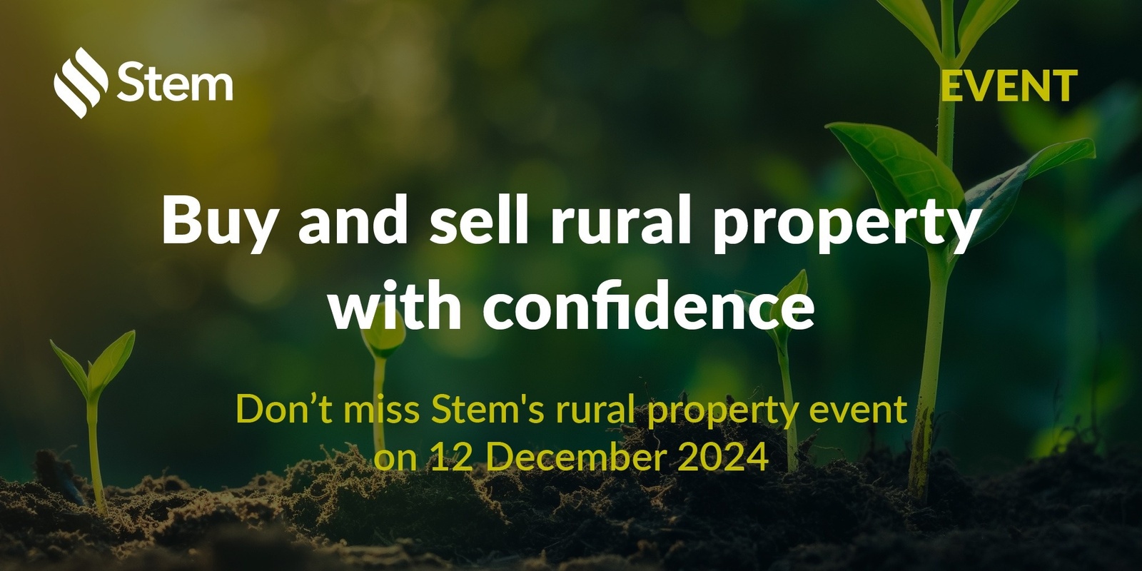 Banner image for STEM Rural Property Event