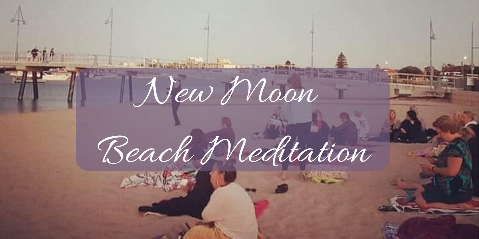 Banner image for New Moon in Sagittarius Beach Meditation