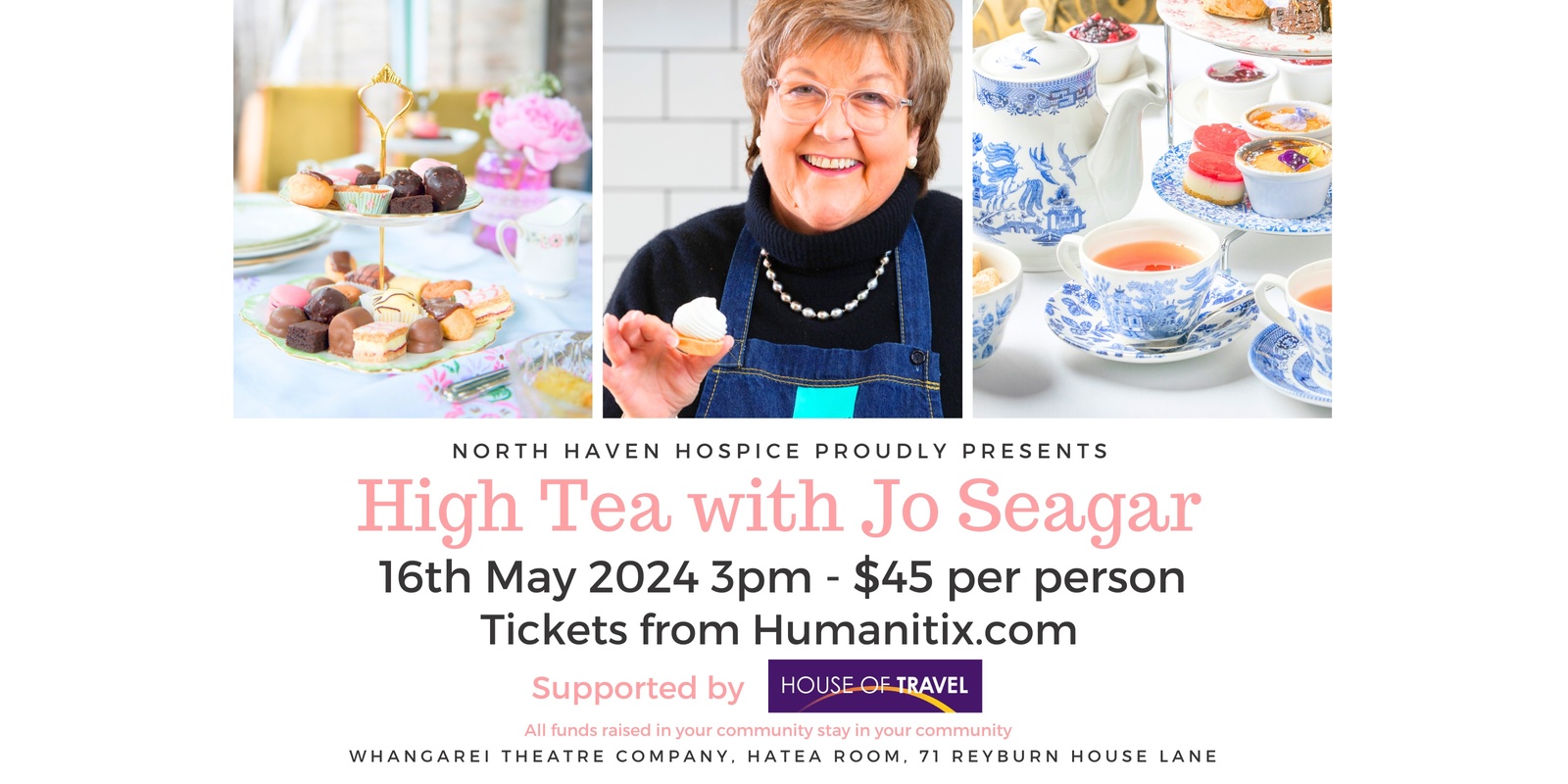 Banner image for High Tea with Jo Seagar