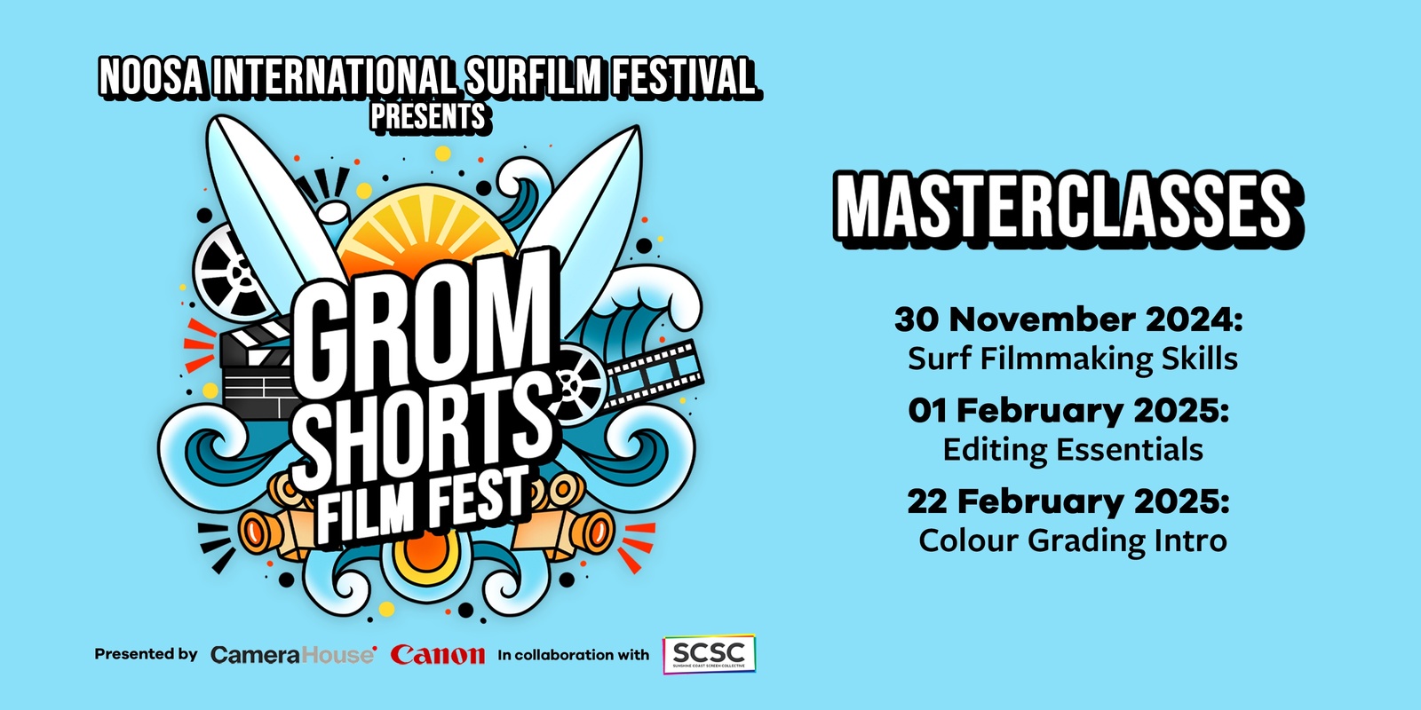 Banner image for Grom Shorts Film Fest Masterclass