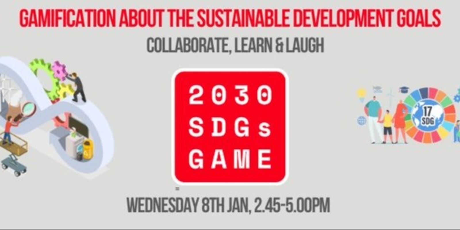 Banner image for 2030 SDGs game - collaboration & connection 