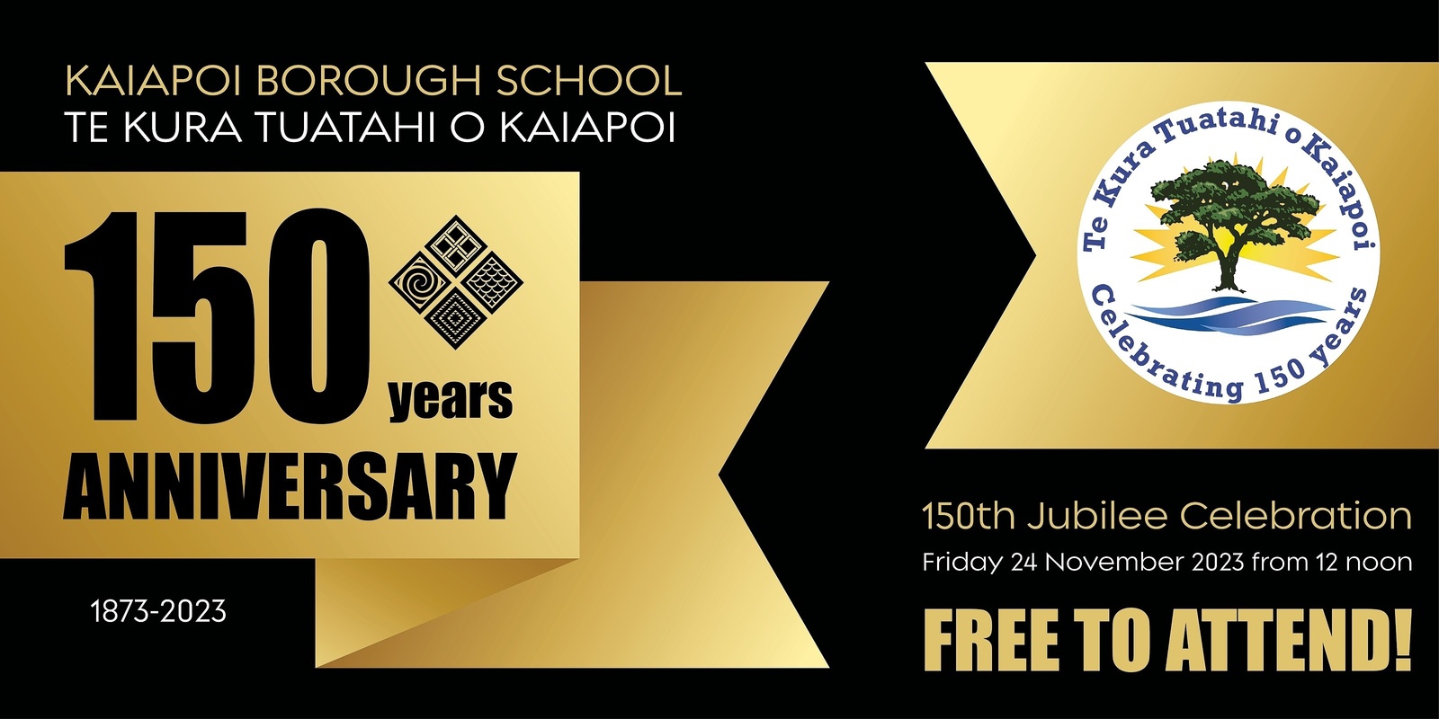 Banner image for Kaiapoi Borough School 150th Jubilee