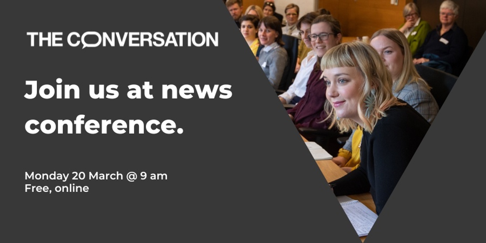 Banner image for The Conversation News Conference: Friends of the Conversation