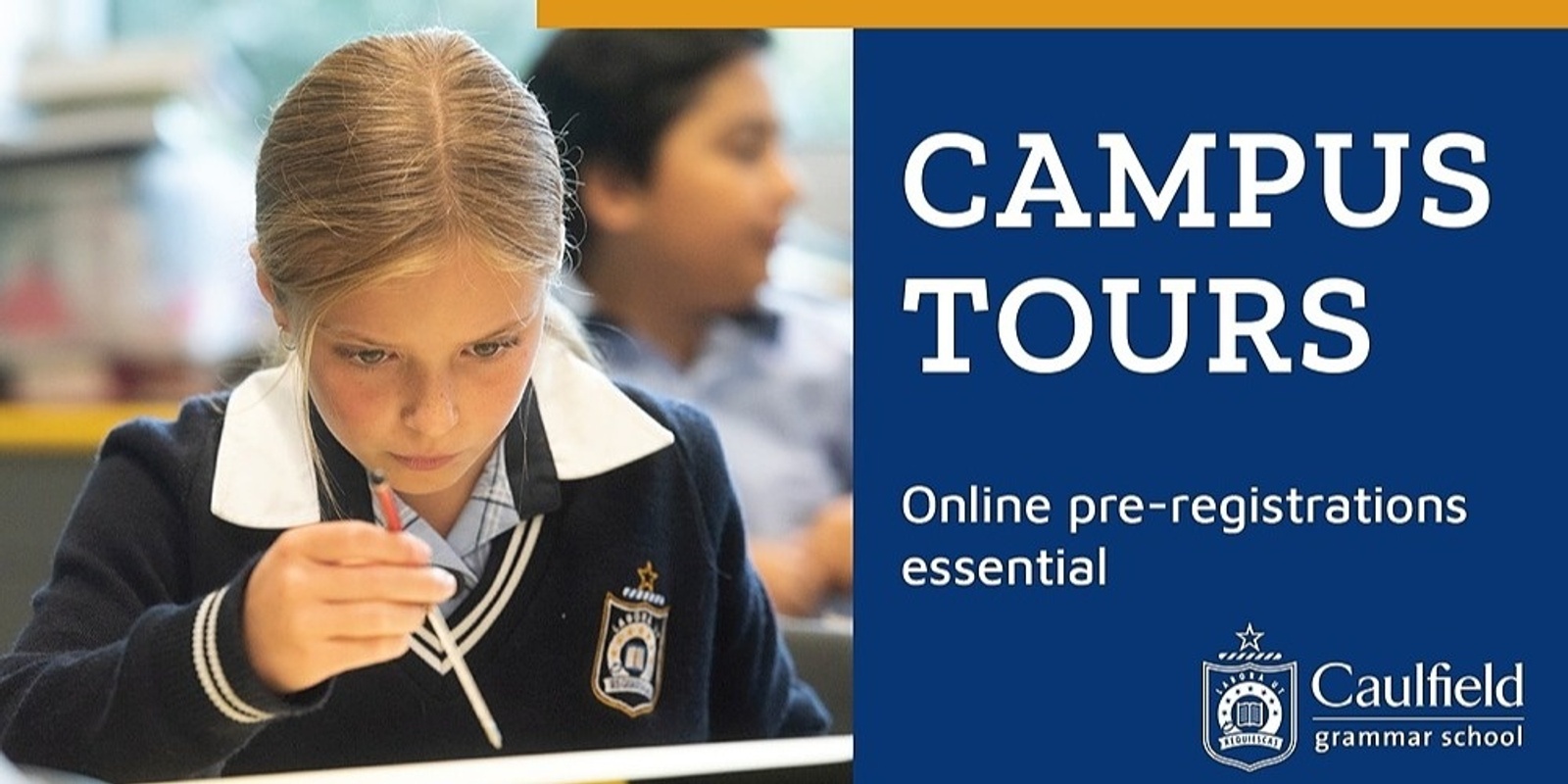 Banner image for CAMPUS TOUR 09 MAR 2023 | CAULFIELD CAMPUS 