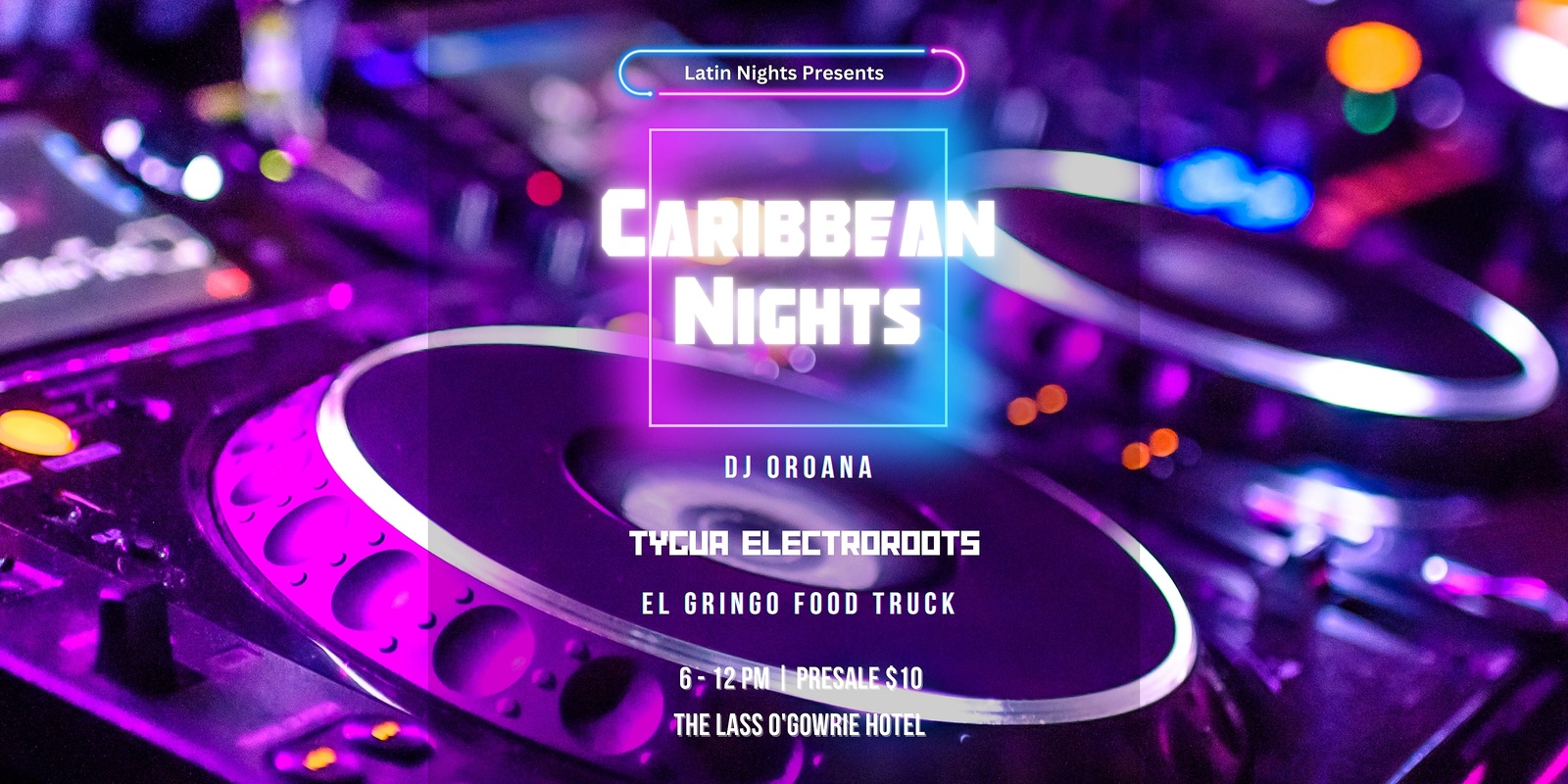 Banner image for Latin Nights Presents, Caribbean Nights