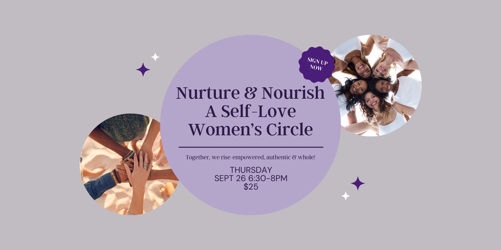 Banner image for Nurture & Nourish A Self-Love Women's Circle