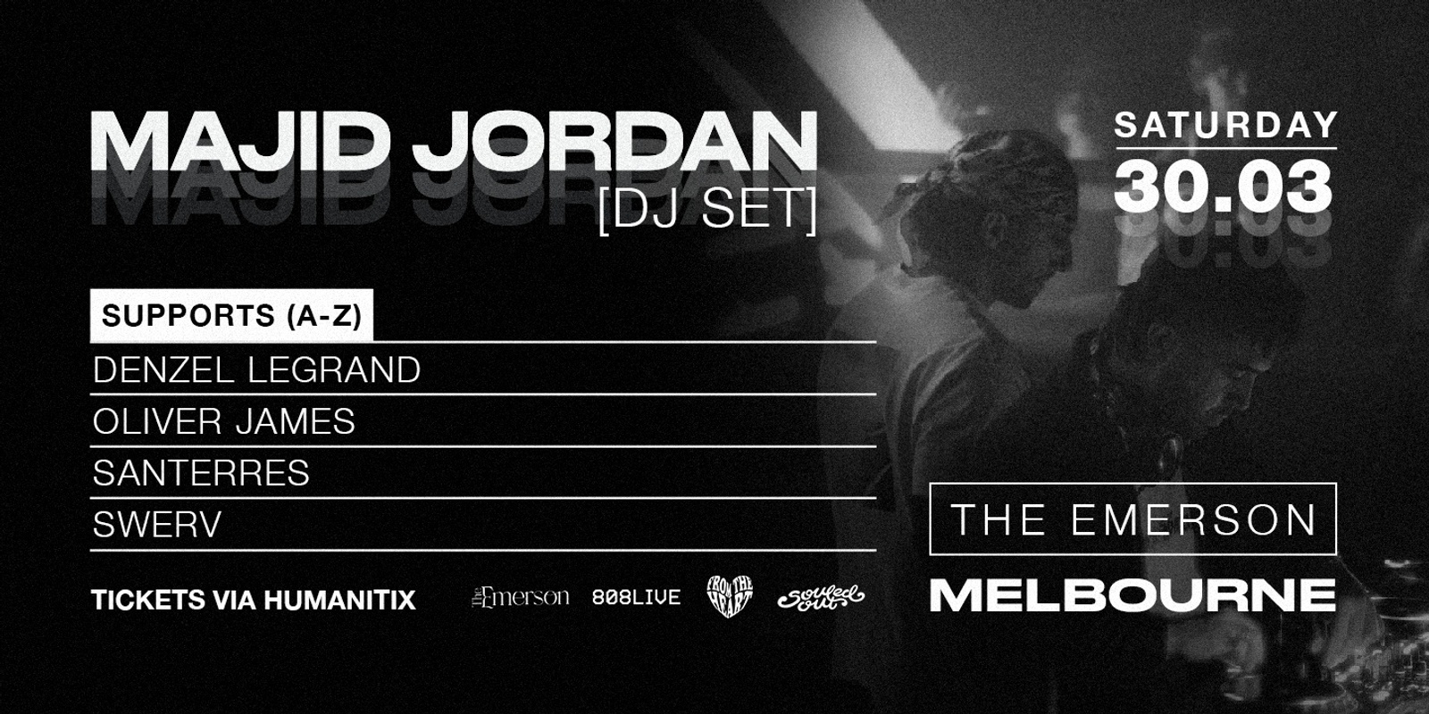Banner image for Majid Jordan DJ Set | Melbourne | Emerson Rooftop | Day Party