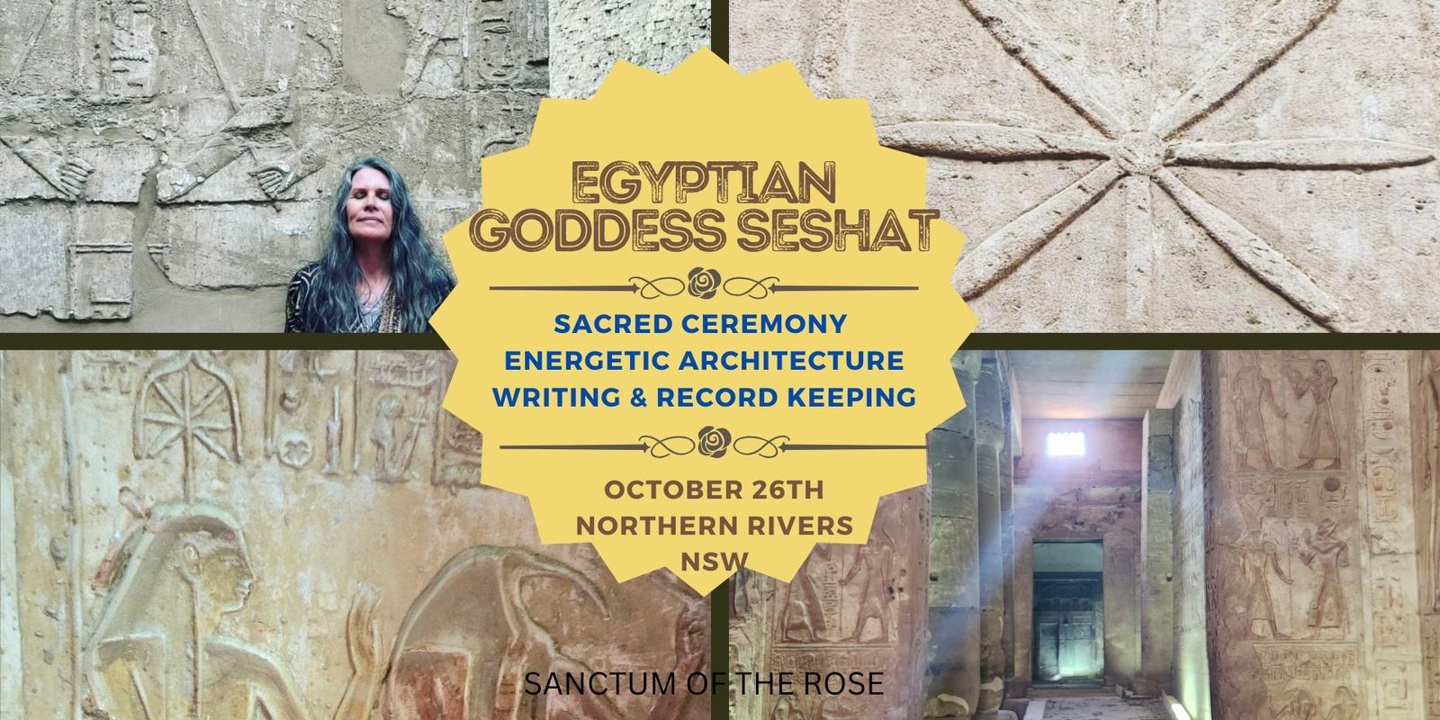 Banner image for Goddess Seshat - Exploration of Energetic Architecture