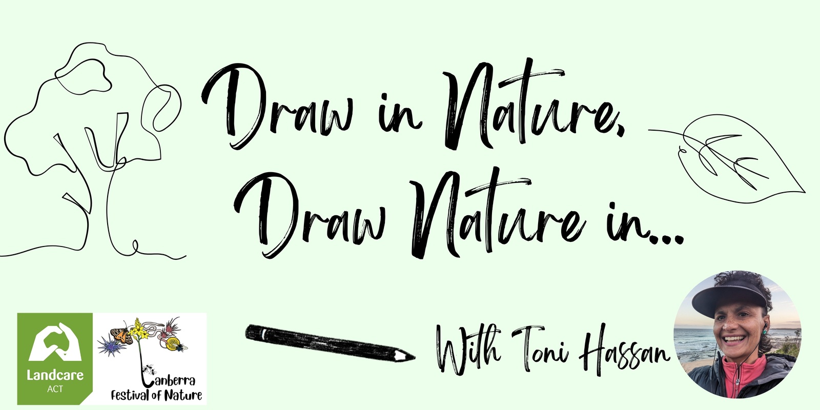 Banner image for Drawing In Nature | Drawing Nature In - Session 3: National Museum of Australia (surrounds)