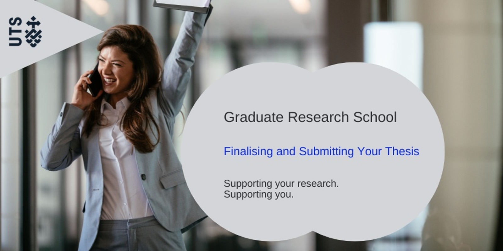 Banner image for Finalising and Submitting Your Thesis