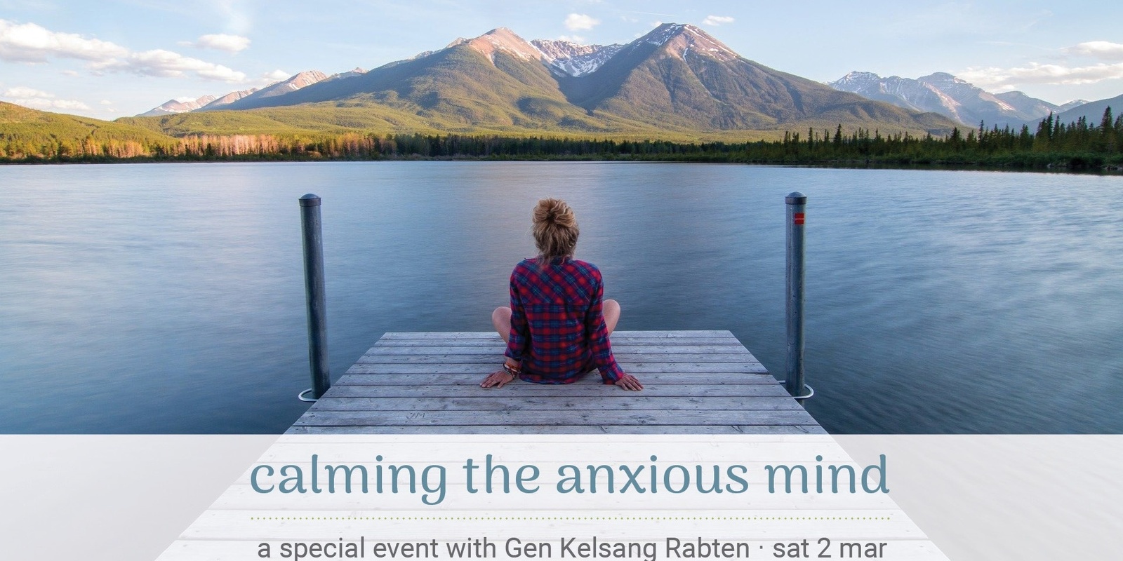 Banner image for Calming the Anxious Mind!! - Sat 2 Mar