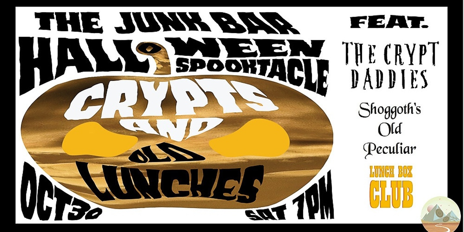 Banner image for Crypts and Old Lunches - A Junk Bar Halloween SPOOKtacle