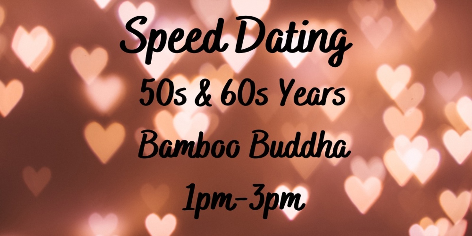 50s & 60s years Speed Dating 
