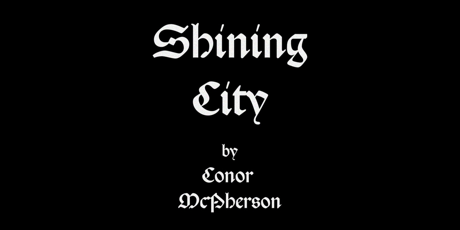 Banner image for Shining City by Conor McPherson