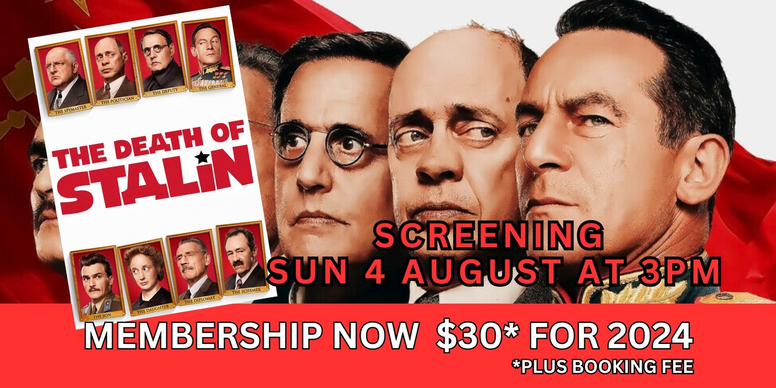 Banner image for Come Try Us August 2024 - The Death Of Stalin