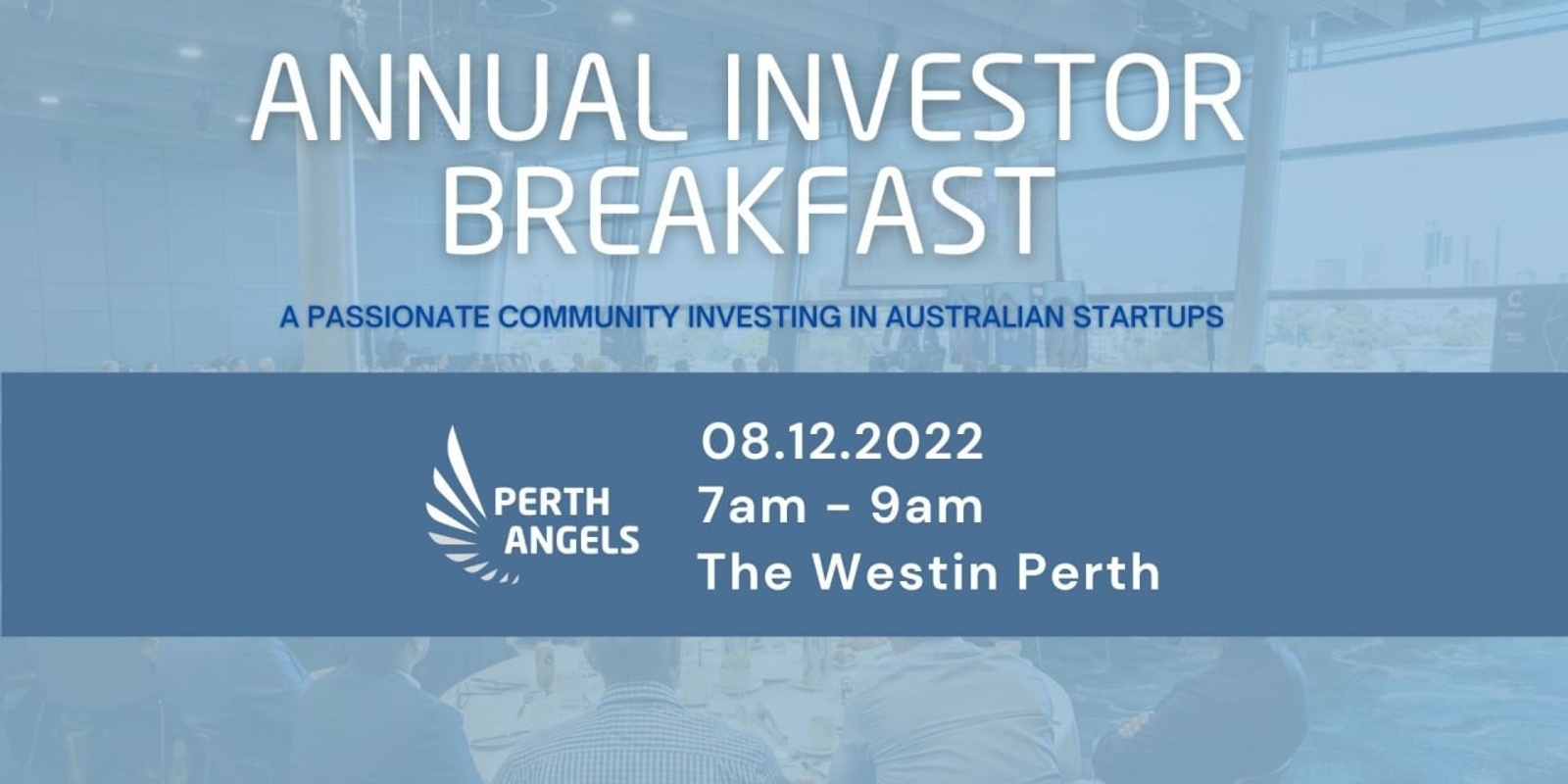 Banner image for Annual Investor Breakfast