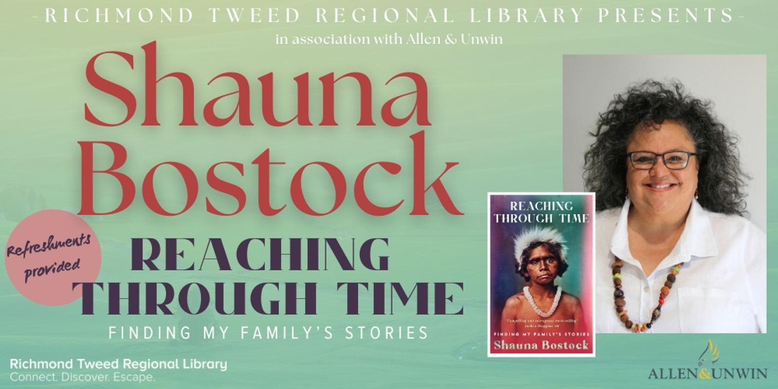 Banner image for Author Talk with Shauna Bostock