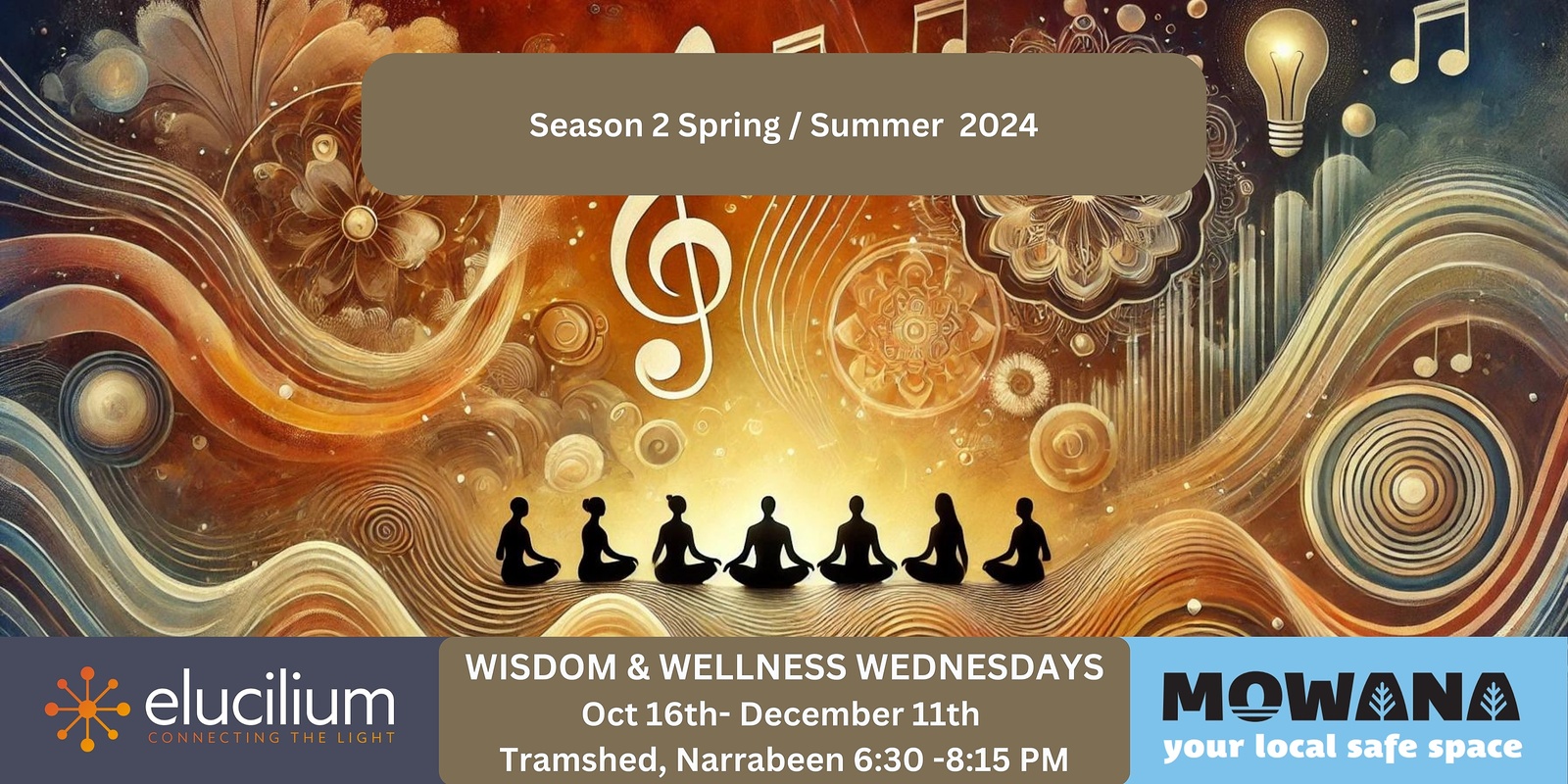 Banner image for Wisdom & Wellness Wednesdays Spring / Summer Season Pass