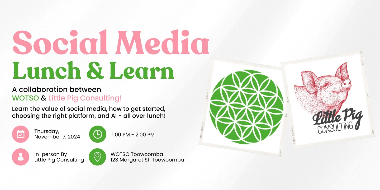 Banner image for Social Media Lunch & Learn 