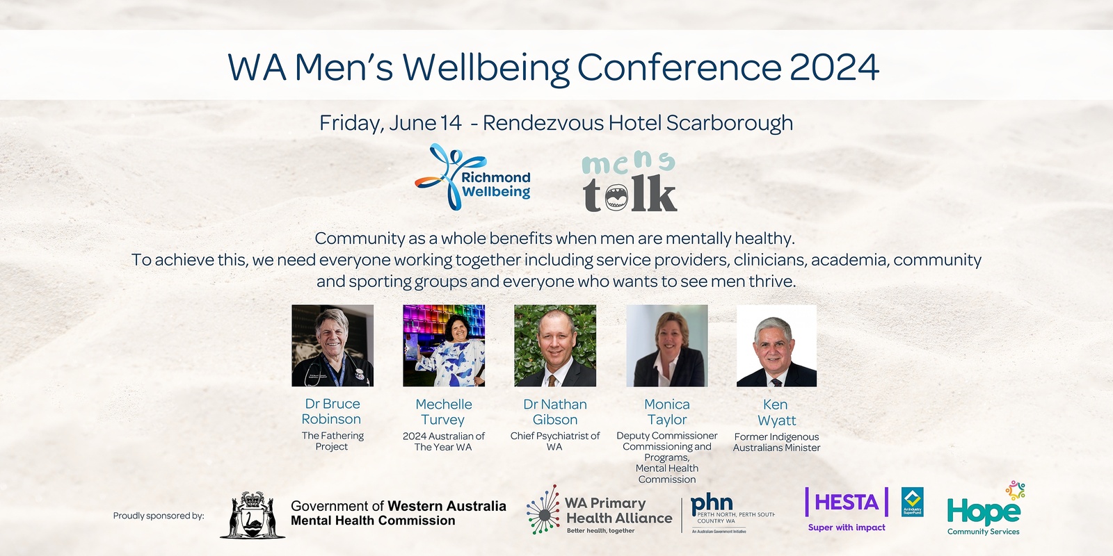 Banner image for WA Men's Wellbeing Conference 2024