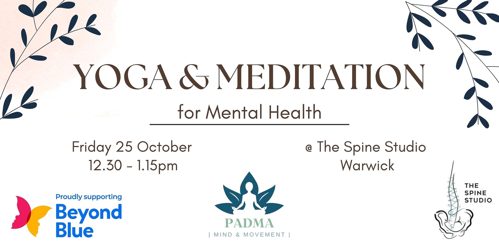 Banner image for Yoga for Mental Health (Supporting Beyond Blue)