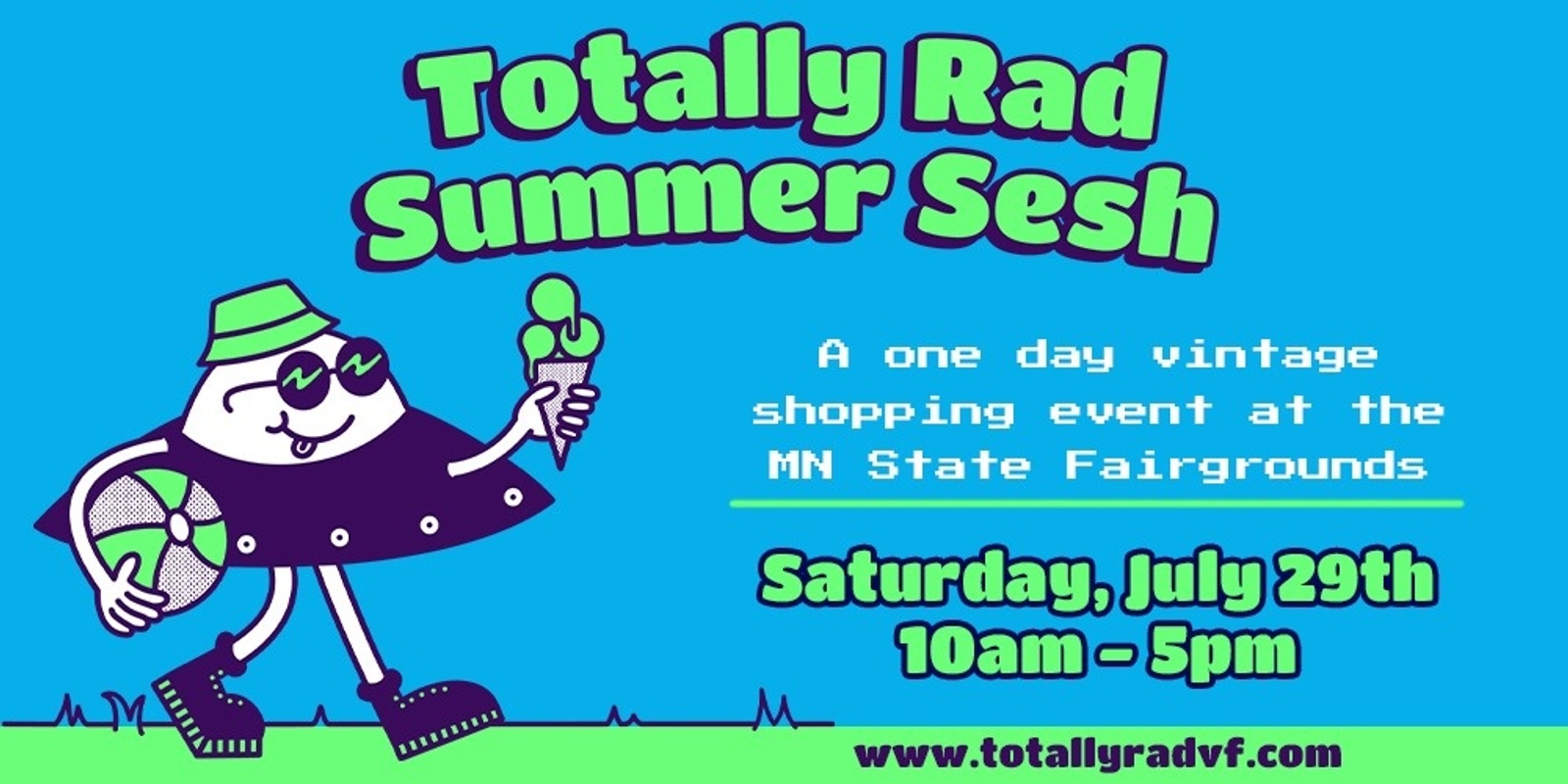 Banner image for  Totally Rad Vintage Fest - Summer Sesh 