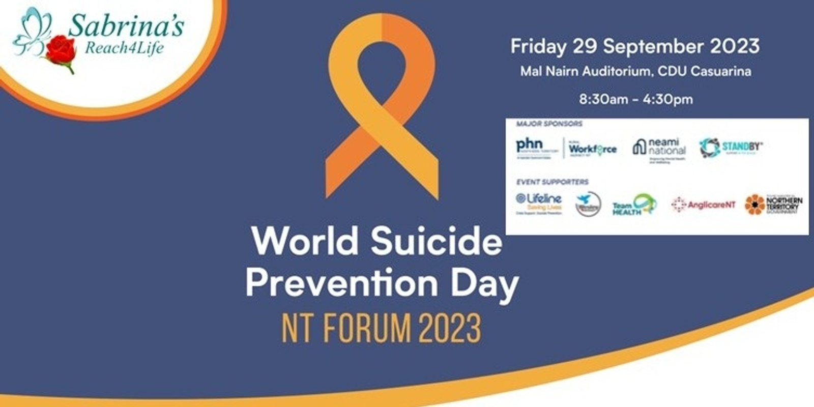 Banner image for World Suicide Prevention Day Forum 2023