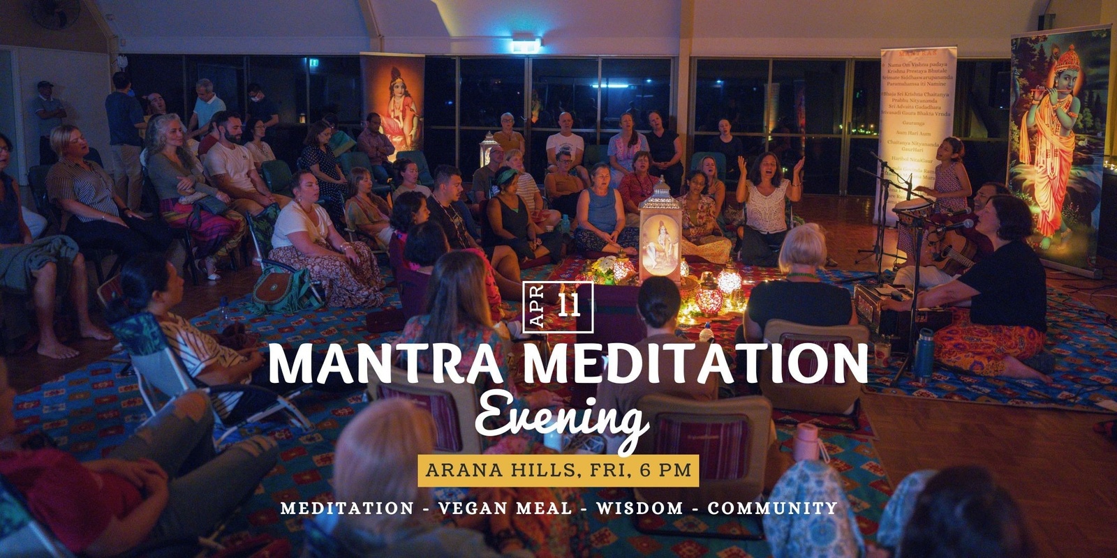 Banner image for Mantra Meditation Evening - Arana Hills