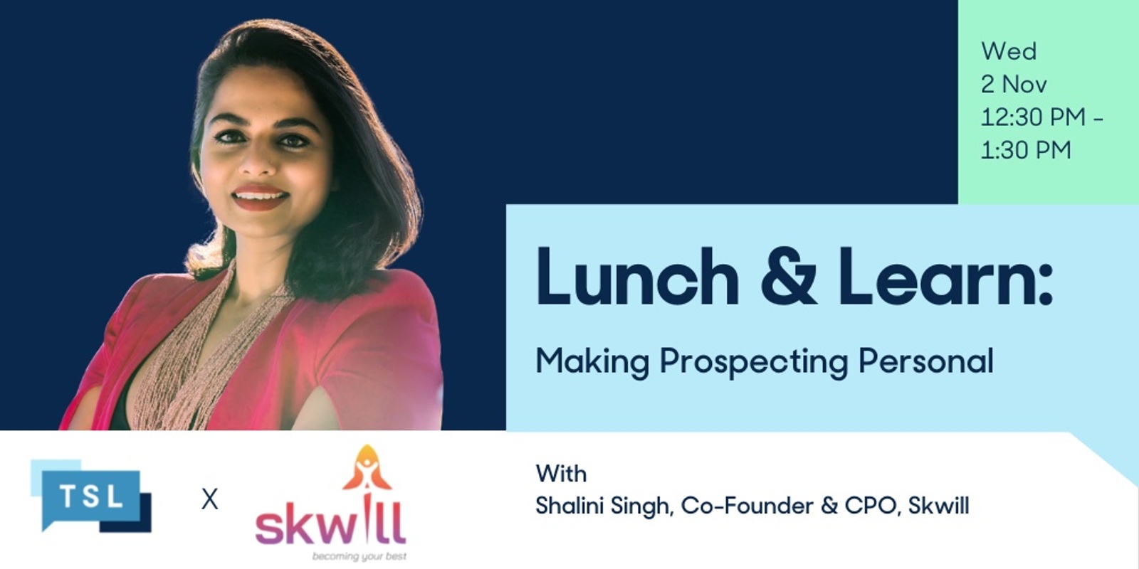 Banner image for Lunch & Learn: Making Prospecting Personal
