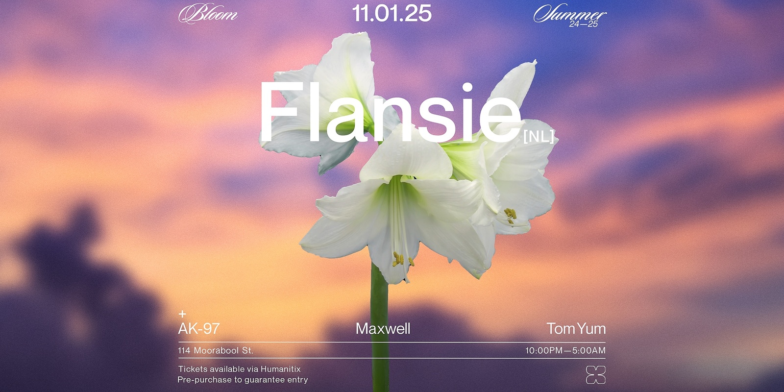 Banner image for Bloom ▬ Flansie [NL]