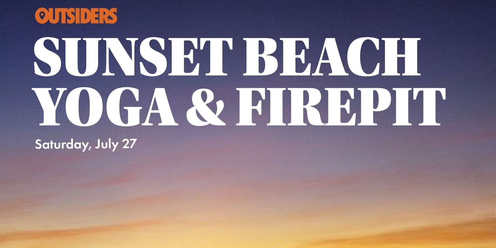 Banner image for Sunset Beach Yoga & Fire Pit