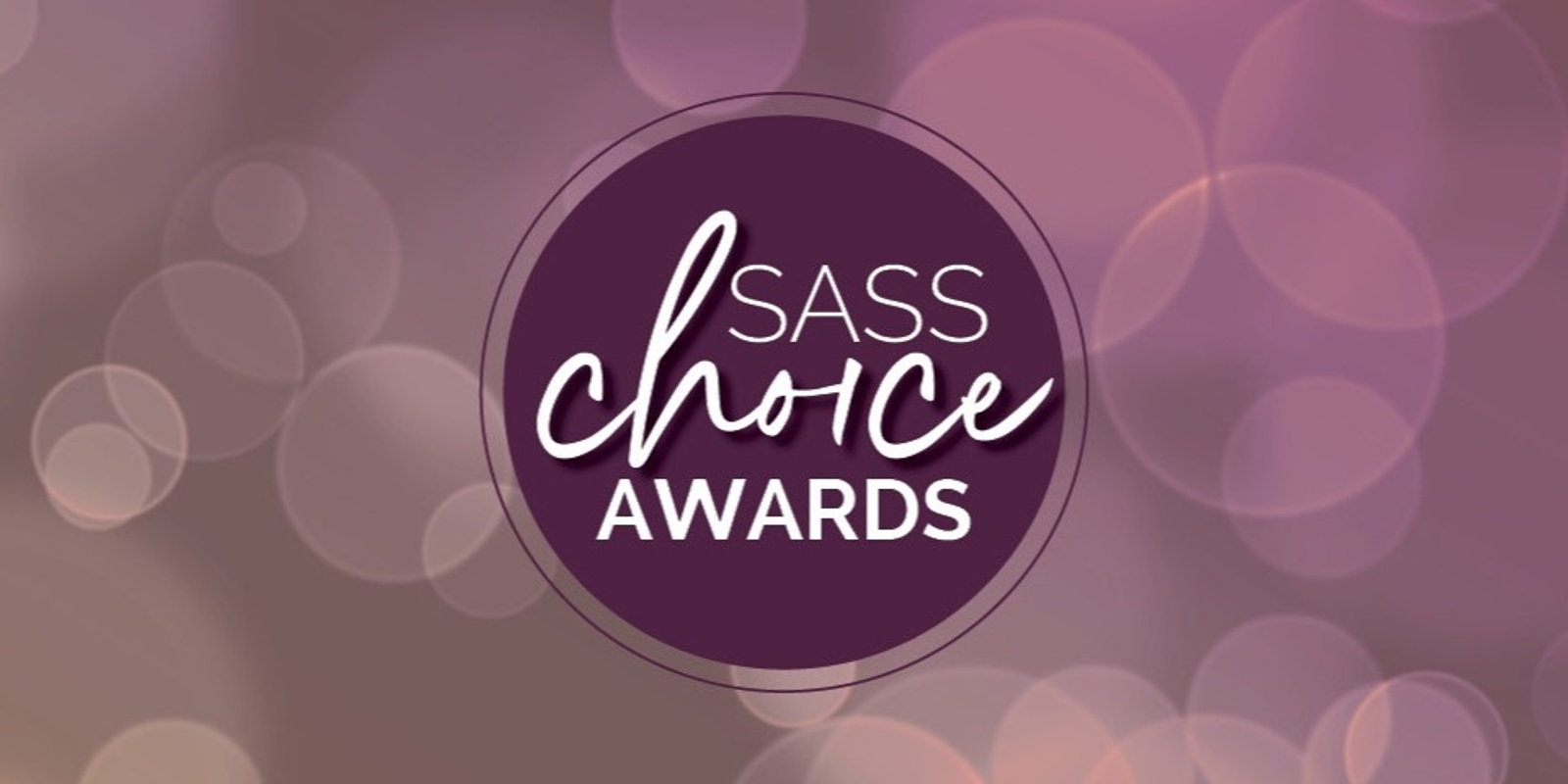Banner image for Sass Choice Awards Gala WINNERS