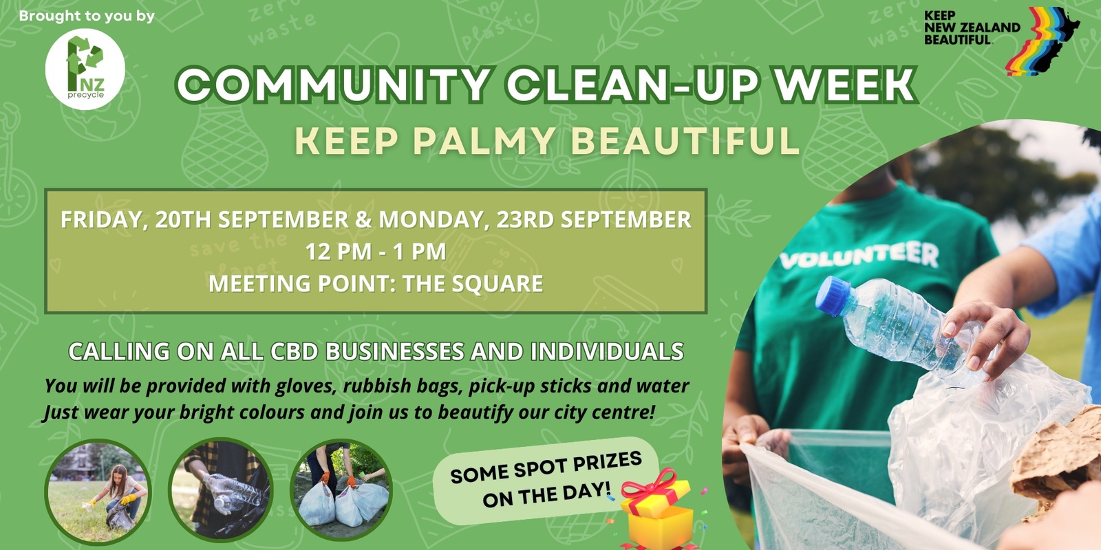 Banner image for Community Clean-Up Week | Keep Palmy Beautiful