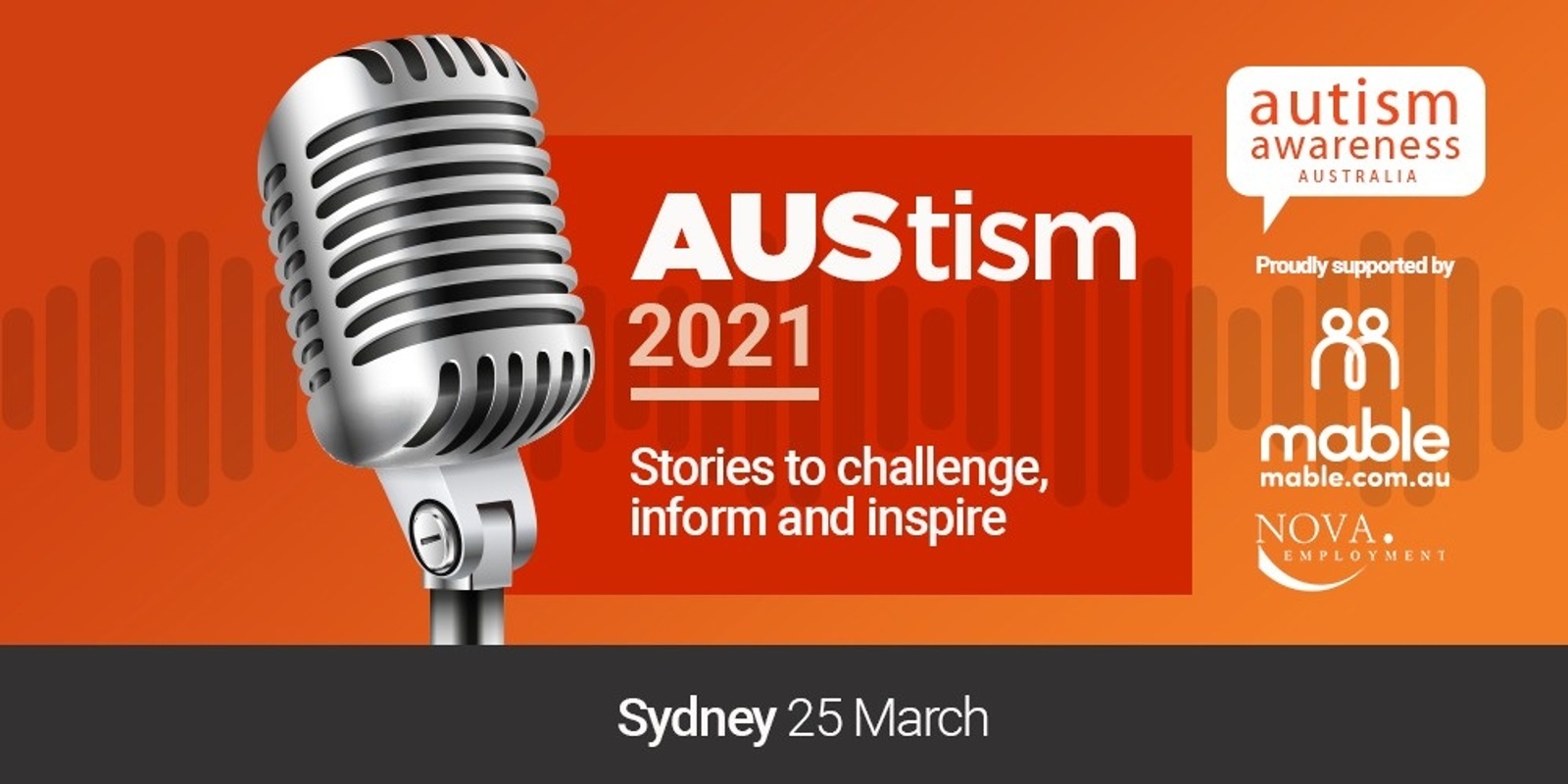 Banner image for AUStism Sydney 2021