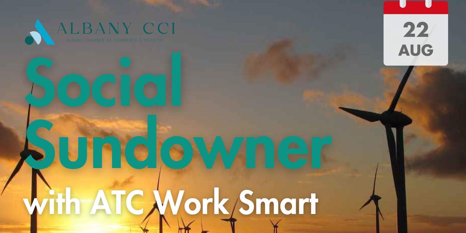 Banner image for ACCI Social Sundowners with ATC Worksmart