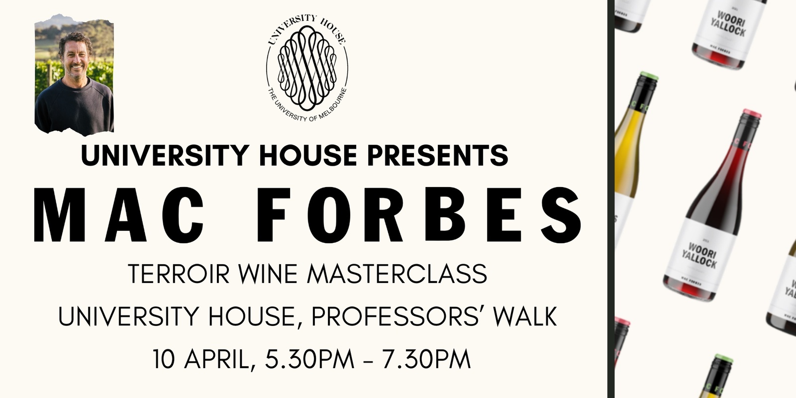 Banner image for Mac Forbes - Terroir Wine Masterclass