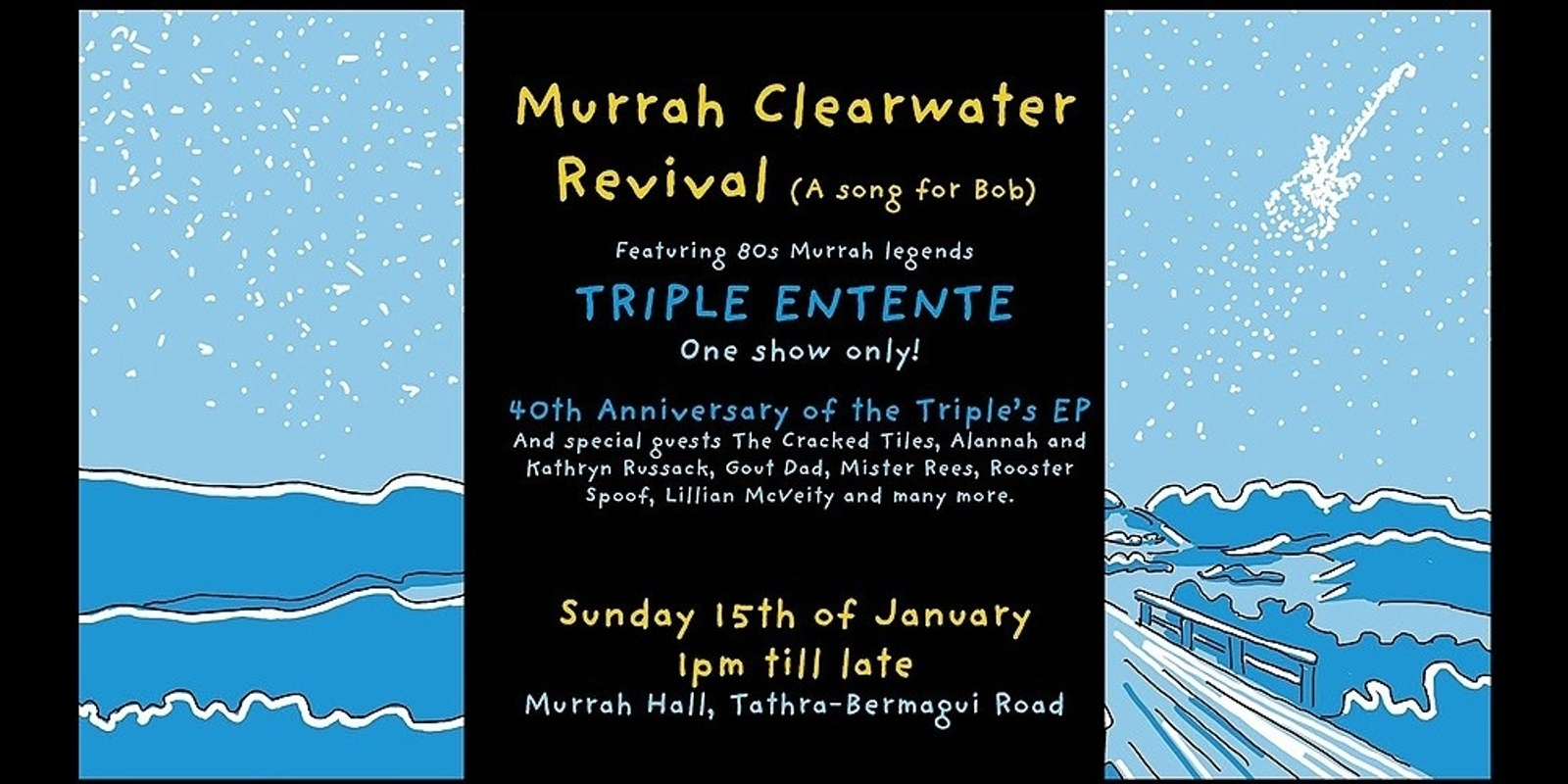 Banner image for Murrah Clearwater Revival (A Song for Bob) 