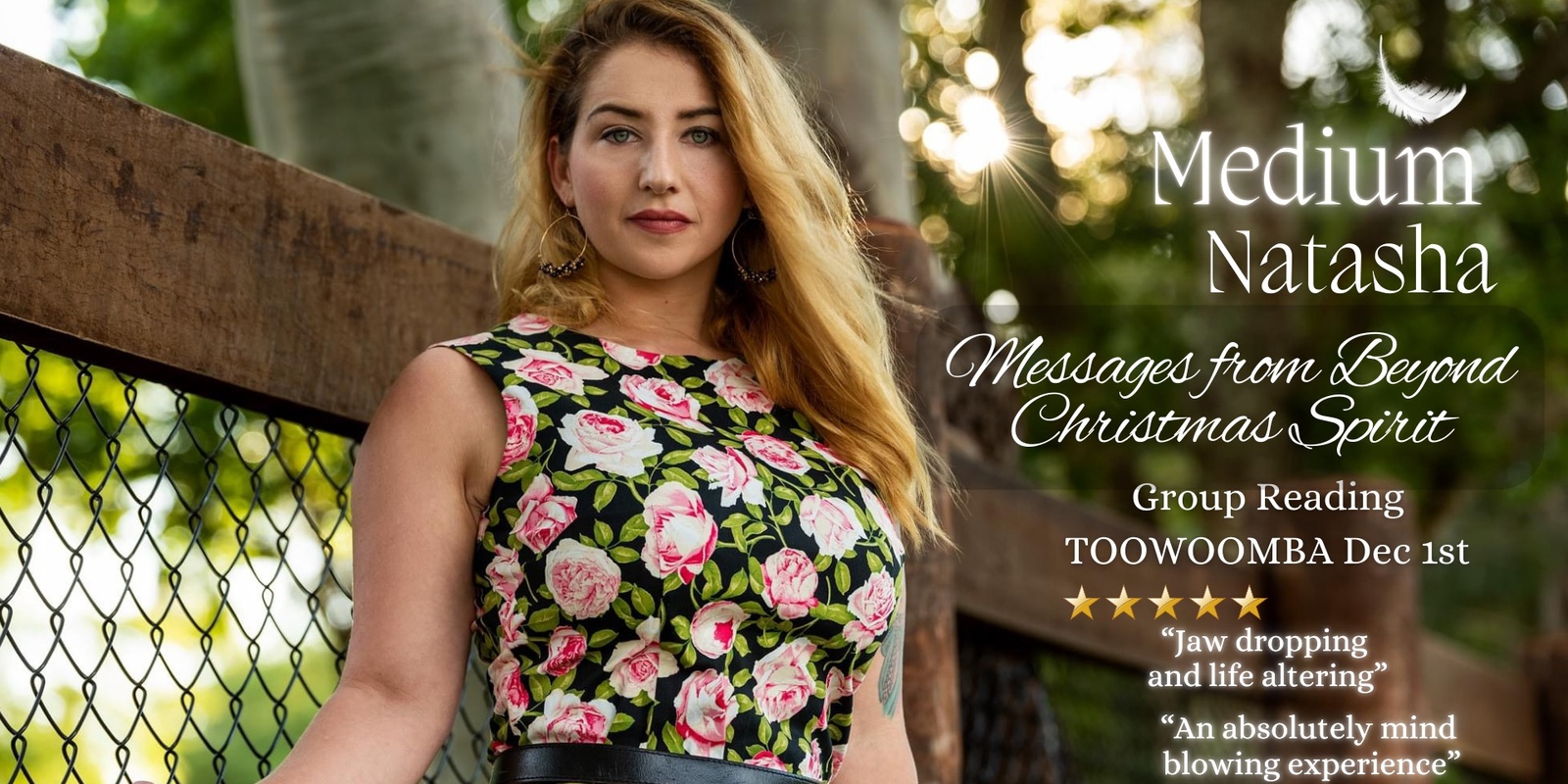 Banner image for Christmas Spirit with Medium Natasha - Toowoomba