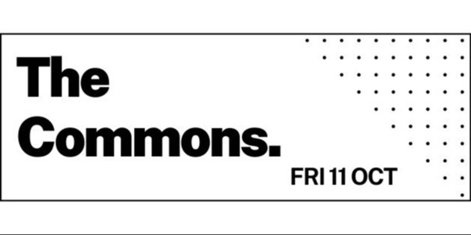 Banner image for The Commons #2