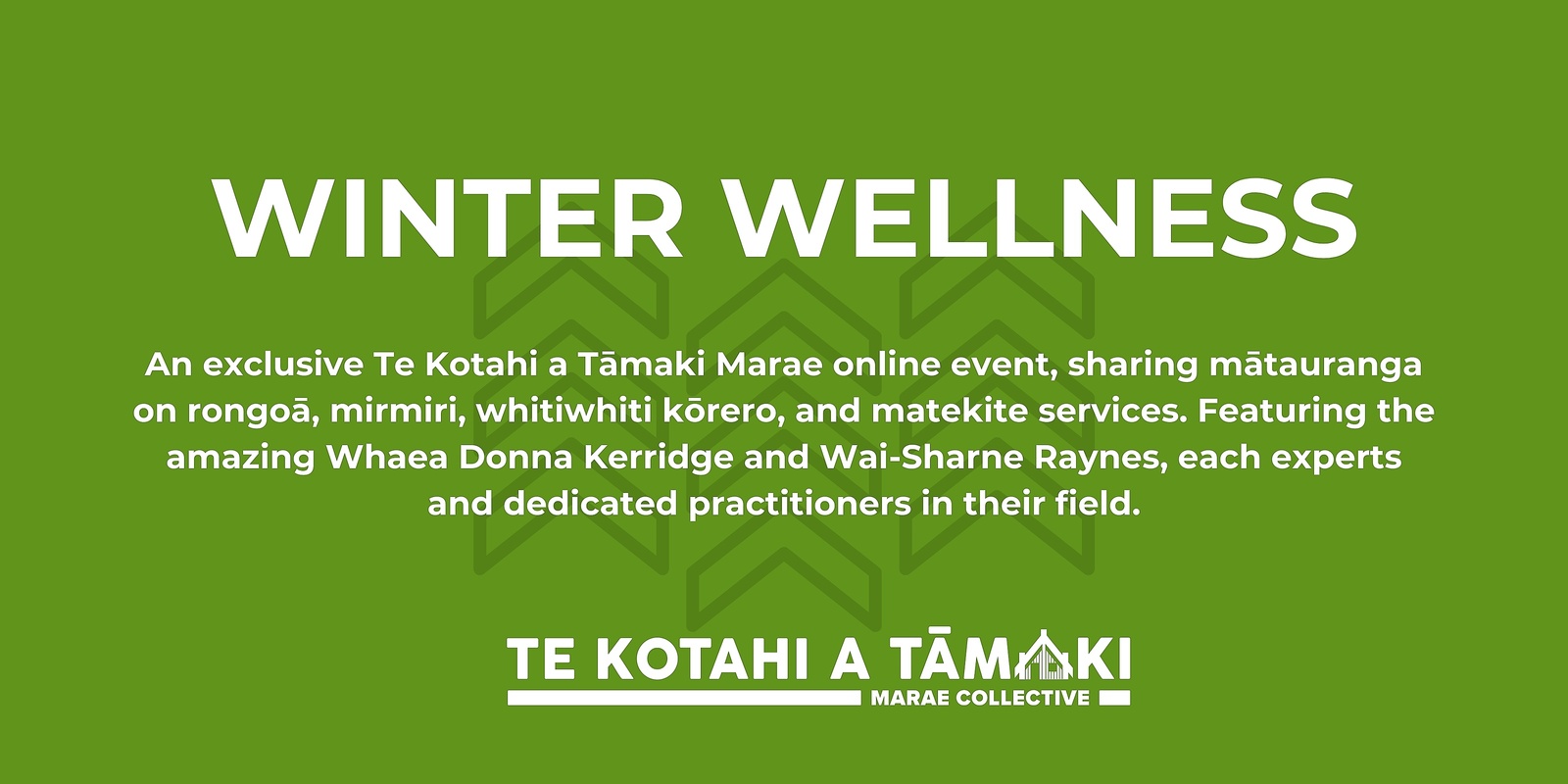 Banner image for Te Pātaka:  Winter Wellness