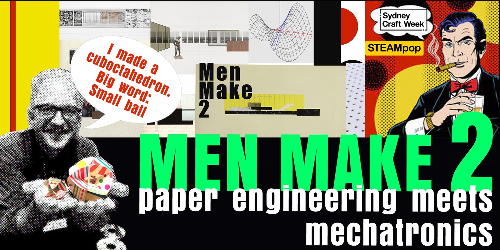 Banner image for Make Men 2 - Presented by STEAMpop for Sydney Craft Week