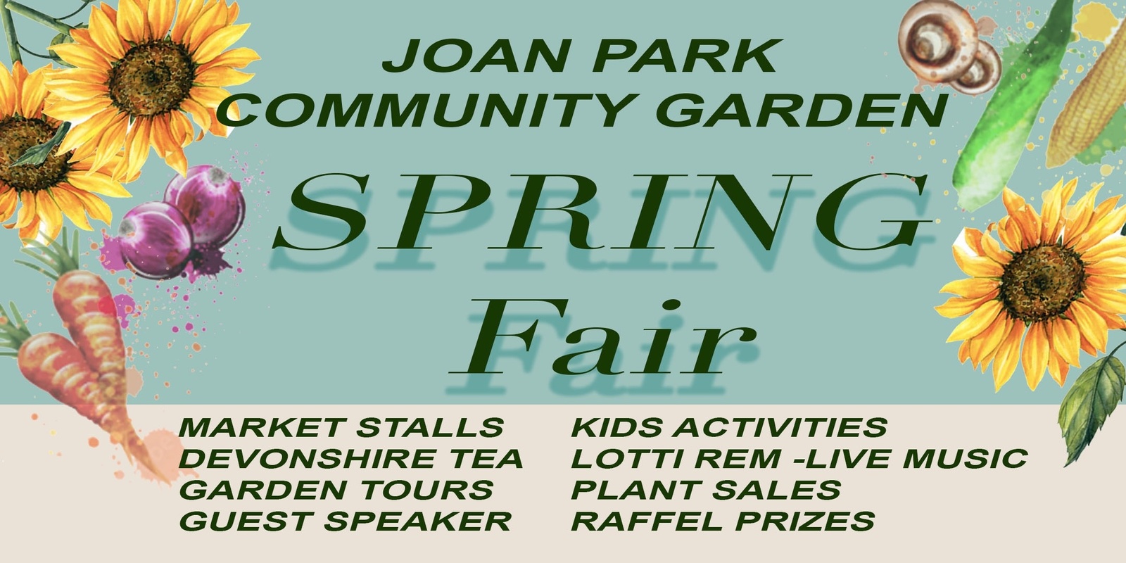 Banner image for Joan Park Community Garden Annual Spring Fair