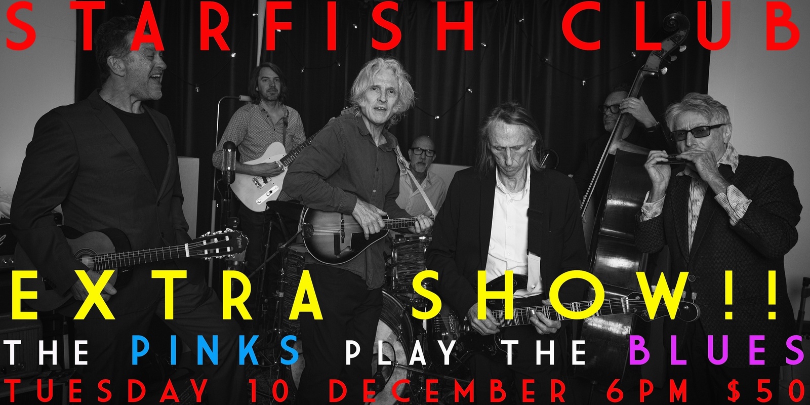 Banner image for Starfish The Pinks Extra Show! 10 December 2024