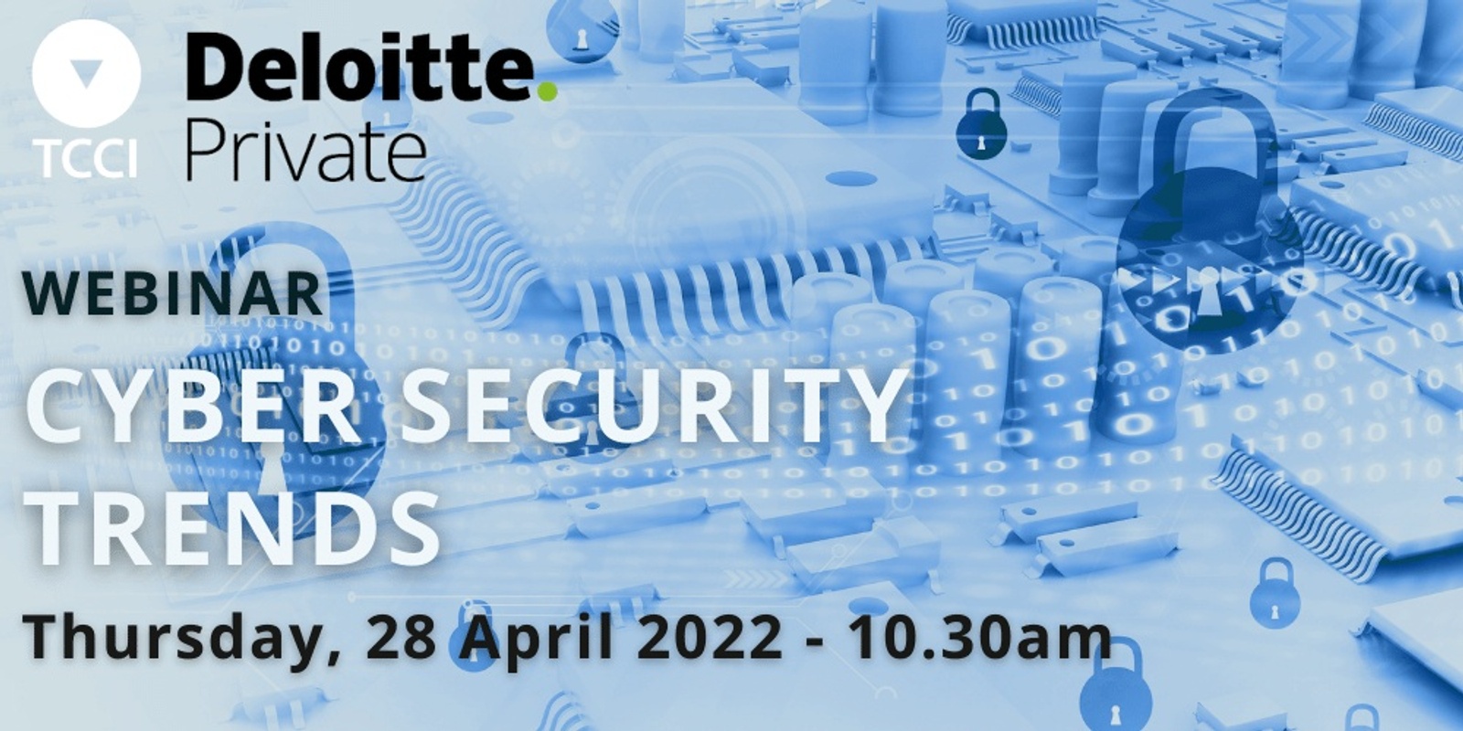 Banner image for Deloitte Webinar: Cyber Security Trends